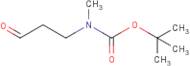 3-(Methylamino)propanal, N-BOC protected