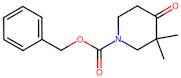 Benzyl 3,3-dimethyl-4-oxopiperidine-1-carboxylate