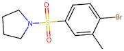 1-(4-Bromo-3-methylphenylsulfonyl)pyrrolidine