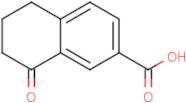 8-Oxo-5,6,7,8-tetrahydronaphthalene-2-carboxylic acid