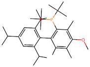 Bis(1,1-dimethylethyl)[4-methoxy-3,5,6-trimethyl-2',4',6'-tris(1-methylethyl)[1,1'-biphenyl]-2-y...