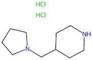 4-(Pyrrolidin-1-ylmethyl)piperidine dihydrochloride