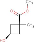 cis-Methyl 3-hydroxy-1-methyl-cyclobutanecarboxylate