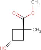 trans-Methyl 3-hydroxy-1-methyl-cyclobutanecarboxylate