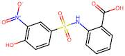 2-((4-Hydroxy-3-nitrophenyl)sulfonamido)benzoic acid