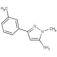 1-Methyl-3-(m-tolyl)-1H-pyrazol-5-amine