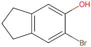 6-Bromo-2,3-dihydro-1H-inden-5-ol