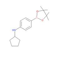 N-Cyclopentyl-4-(tetramethyl-1,3,2-dioxaborolan-2-yl)aniline