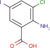 2-Amino-3-chloro-5-iodobenzoic acid