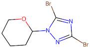 3,5-Dibromo-1-(tetrahydro-2H-pyran-2-yl)-1H-1,2,4-triazole