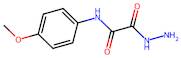 2-Hydrazinyl-N-(4-methoxyphenyl)-2-oxoacetamide