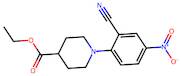 Ethyl 1-(2-cyano-4-nitrophenyl)piperidine-4-carboxylate