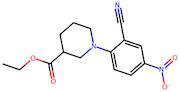 Ethyl 1-(2-cyano-4-nitrophenyl)piperidine-3-carboxylate