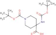 1-Boc-4-(Boc-amino)-4-piperidinecarboxylic acid