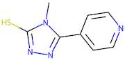 4-Methyl-5-(pyridin-4-yl)-4H-1,2,4-triazole-3-thiol