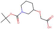 2-({1-[(tert-butoxy)carbonyl]piperidin-3-yl}oxy)acetic acid