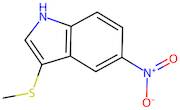 3-(Methylthio)-5-nitro-1H-indole