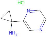 1-(Pyrazin-2-yl)cyclopropanamine hydrochloride