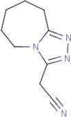 (6,7,8,9-Tetrahydro-5h-[1,2,4]triazolo[4,3-a]azepin-3-yl)-acetonitrile