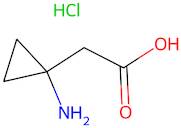 2-(1-Aminocyclopropyl)acetic acid hydrochloride