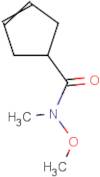 N-Methoxy-N-methylcyclopent-3-ene-1-carboxamide