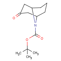 9-Azabicyclo[3.3.1]nonan-3-one, N-BOC protected