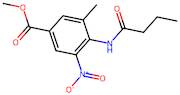 Methyl 4-butyramido-3-methyl-5-nitrobenzoate