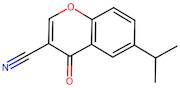 6-Isopropyl-4-oxo-4H-chromene-3-carbonitrile