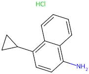 4-Cyclopropylnaphthalen-1-amine hydrochloride