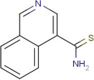 Isoquinoline-4-carbothioic acid amide