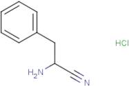 2-Amino-3-phenylpropanenitrile hydrochloride
