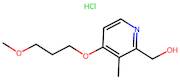 (4-(3-Methoxypropoxy)-3-methylpyridin-2-yl)methanol hydrochloride