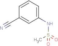 3-(Methanesulfonylamino)benzonitrile
