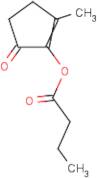 2-Methyl-5-oxocyclopent-1-en-1-yl butyrate