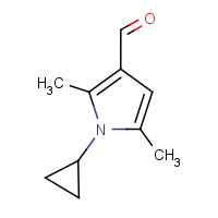 1-Cyclopropyl-2,5-dimethyl-1H-pyrrole-3-carbaldehyde