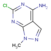 6-Chloro-1-methyl-1H-pyrazolo[3,4-d]pyrimidin-4-amine