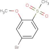 4-Bromo-2-methoxy-1-(methylsulfonyl)benzene