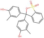 4,4'-(1,1-Dioxido-3H-2,1-benzoxathiol-3-ylidene)bis[2-methylphenol]