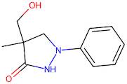 4-(Hydroxymethyl)-4-methyl-1-phenylpyrazolidin-3-one