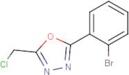 2-(2-Bromophenyl)-5-(chloromethyl)-1,3,4-oxadiazole