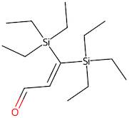 3,3-Bis(triethylsilyl)acrylaldehyde