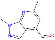 1,6-Dimethyl-1H-pyrazolo[3,4-b]pyridine-4-carbaldehyde