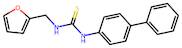 1-(Biphenyl-4-yl)-3-(furan-2-ylmethyl)thiourea