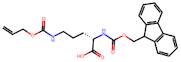 (S)-2-((((9H-Fluoren-9-yl)methoxy)carbonyl)amino)-5-(((allyloxy)carbonyl)amino)pentanoic acid