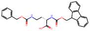 (S)-2-((((9H-Fluoren-9-yl)methoxy)carbonyl)amino)-4-(((benzyloxy)carbonyl)amino)butanoic acid