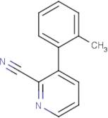 3-(2-Methylphenyl)pyridine-2-carbonitrile