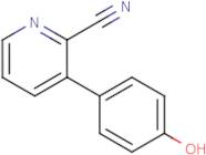 3-(4-Hydroxyphenyl)pyridine-2-carbonitrile