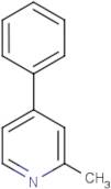 2-Methyl-4-phenylpyridine