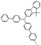 N-([1,1'-Biphenyl]-4-yl)-N-(4'-bromo-[1,1'-biphenyl]-4-yl)-9,9-dimethyl-9H-fluoren-2-amine