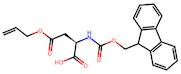 (R)-2-((((9H-fluoren-9-yl)methoxy)carbonyl)amino)-4-(allyloxy)-4-oxobutanoic acid